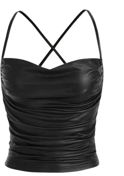 Leather top